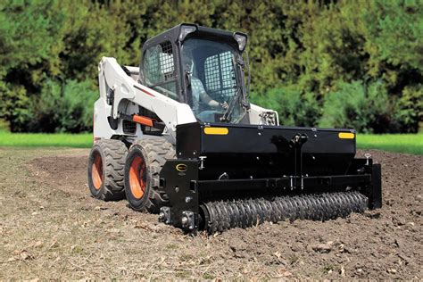 skid steer mounted seeder|skid steer seeder attachment.